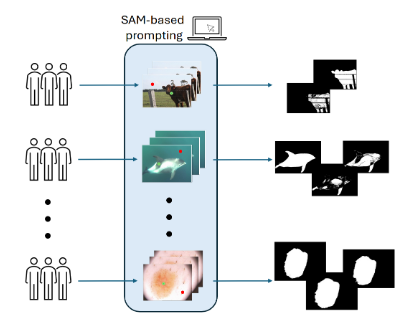 PointPrompt: A Multi-modal Prompting Dataset for Segment Anything Model